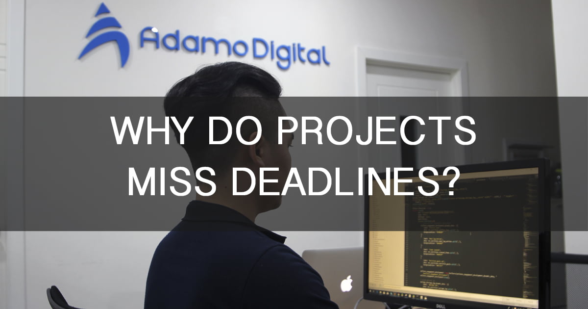 Why do projects miss deadlines? | Adamo Software