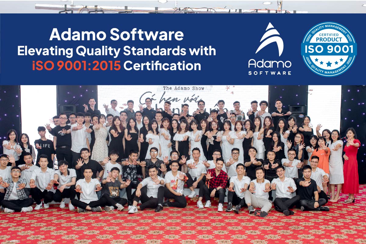 Adamo got iSO 9001:2015 certification