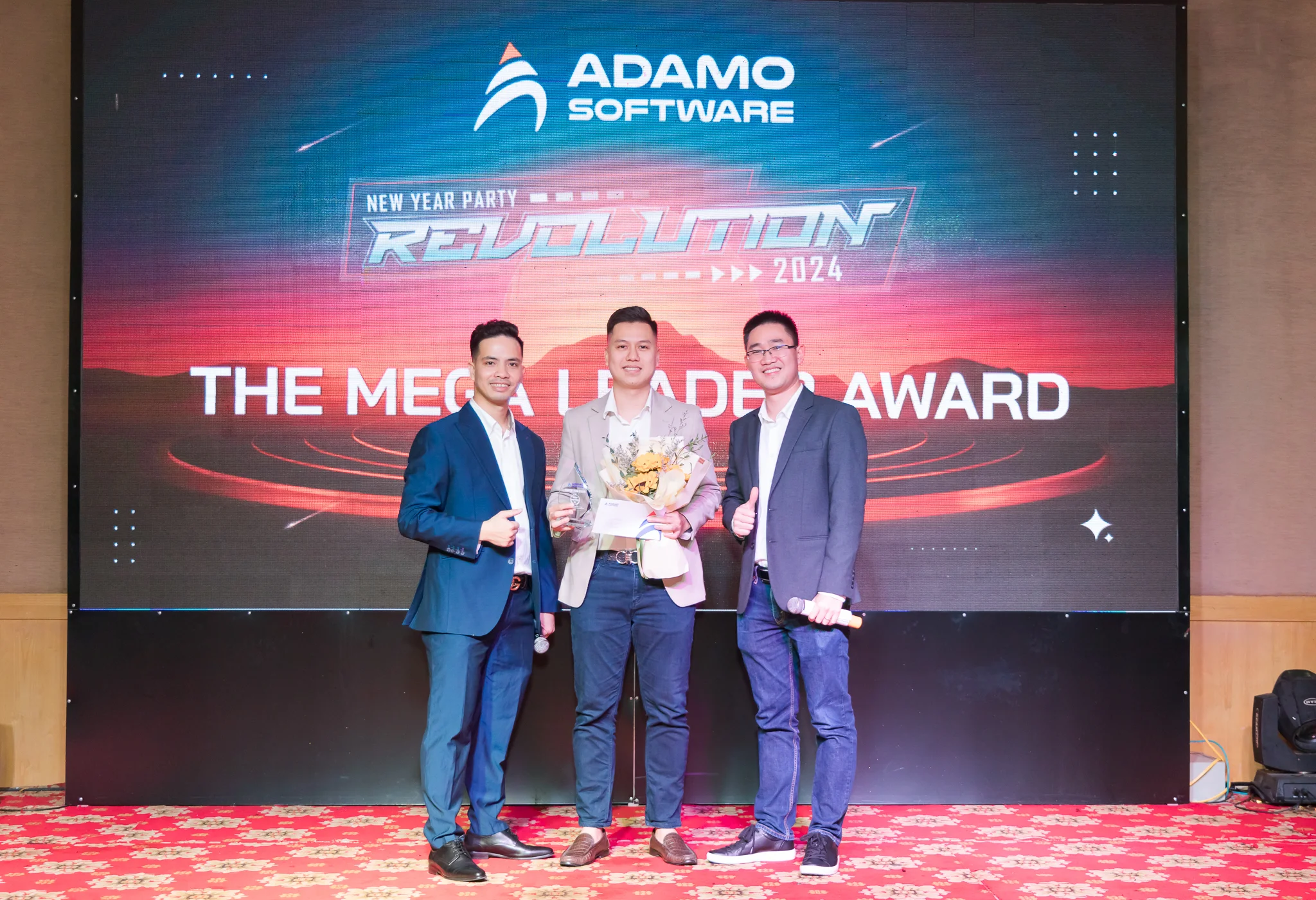 BB-2314 | Adamo Software New Year Party 2024 award