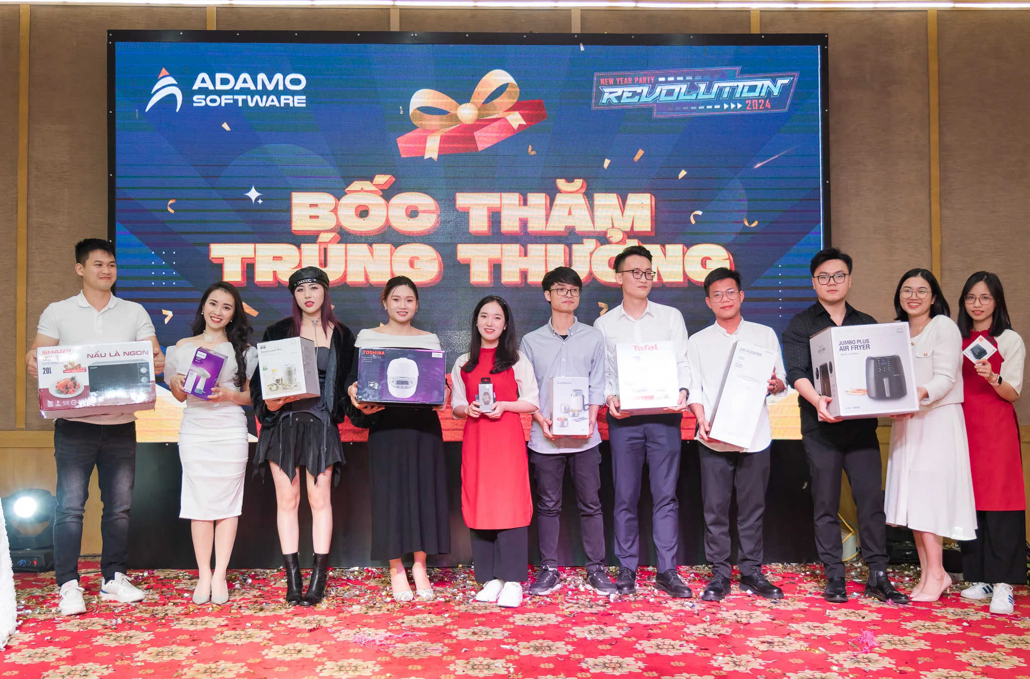BB-2767 | Adamo Software New Year Party Lucky Draw