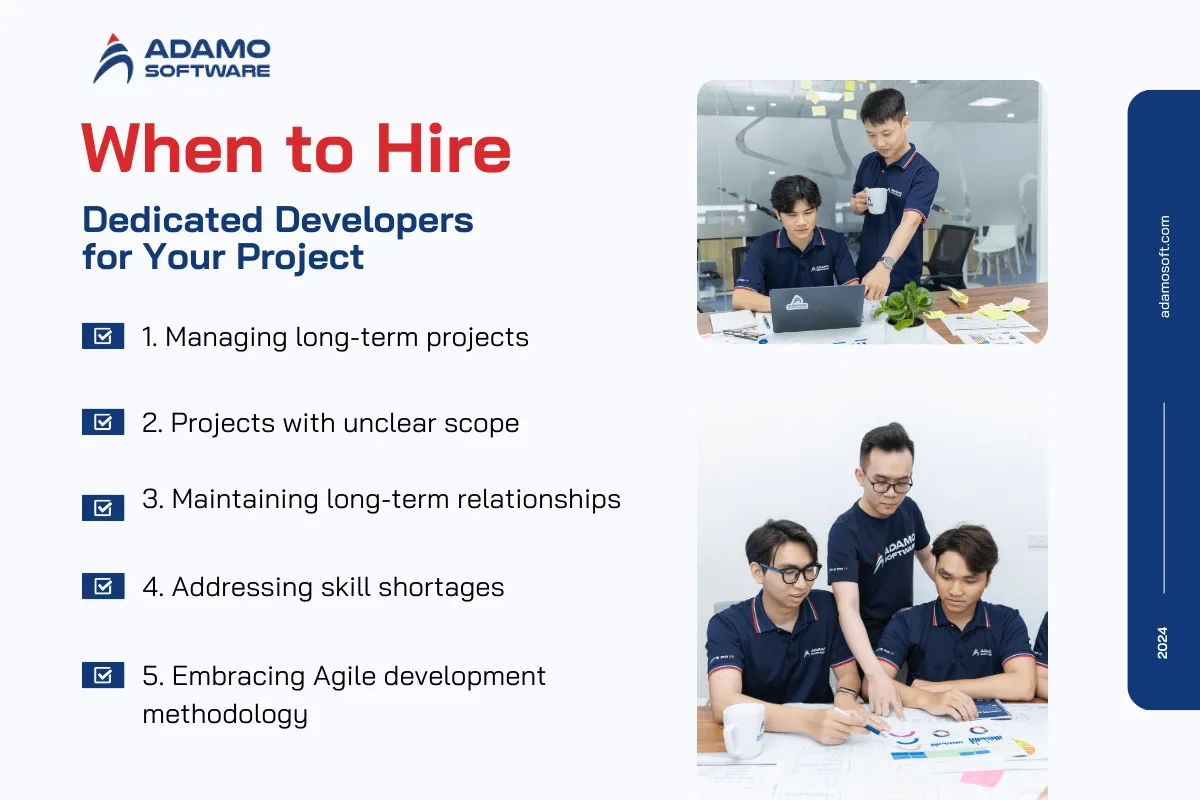 Dedicated Software Development Team - when to hire | Adamo Software when-to-hire-dedicated-software-development-team