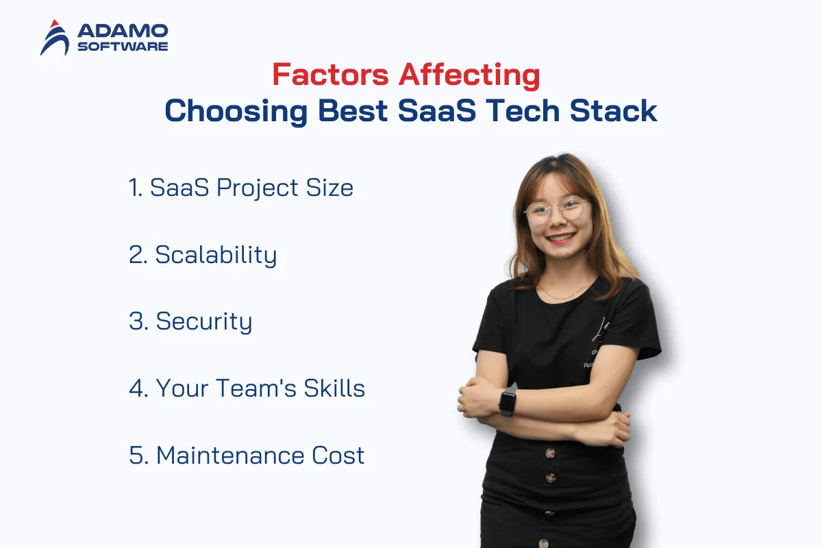 Factors Affecting Choosing Best SaaS Tech Stack | Adamo Software factors-affecting-choosing-the-best-tech-stack