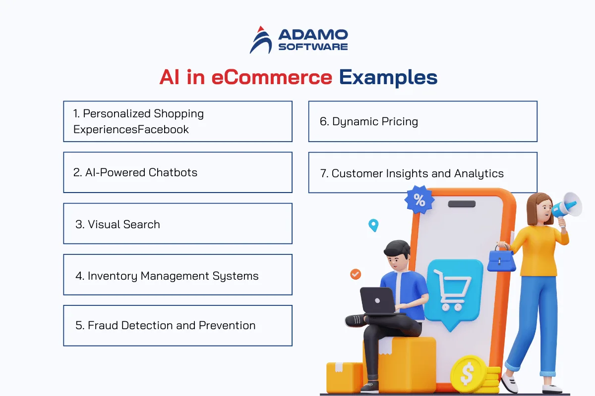 AI in eCommerce Examples | Adamo Software ai-in-ecommerce-3