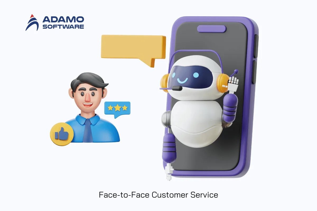 AI in travel Face-to-Face Customer Service | Adamo Software ai-in-travel-industry-3