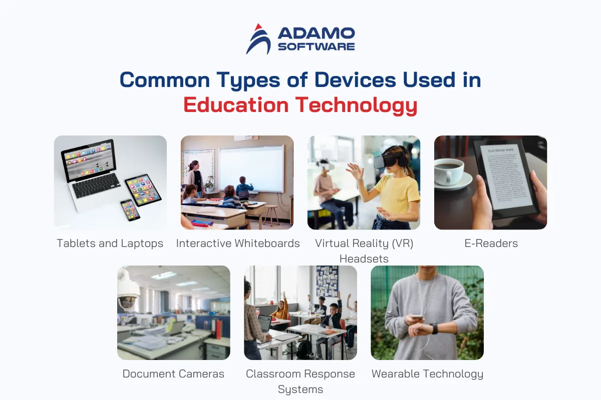 Common Types of Devices Used in Education Technology | Adamo Software trends-in-educational-technology-3