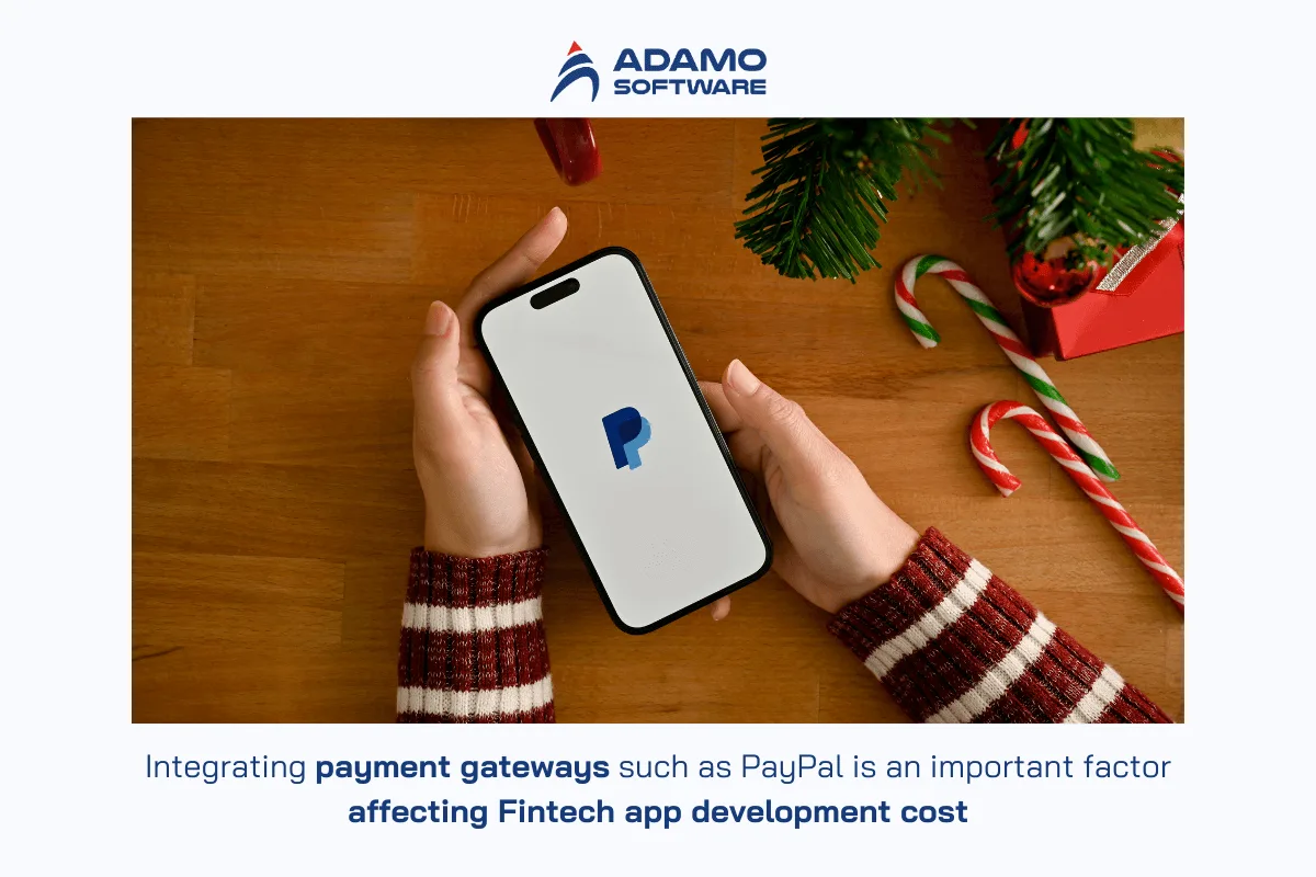Integrate payment gateway | Adamo Software fintech-app-development-cost-1