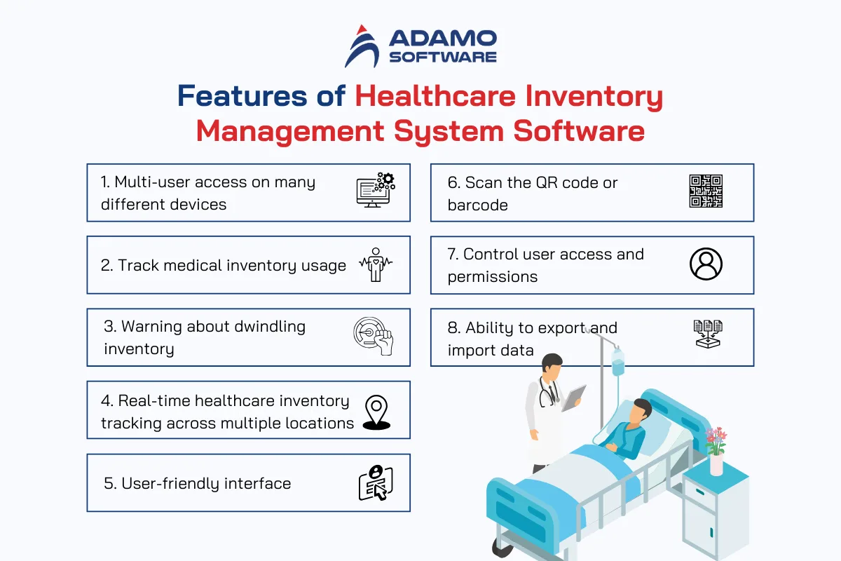 healthcare inventory management system software features | Adamo Software healthcare-inventory-management-software-3