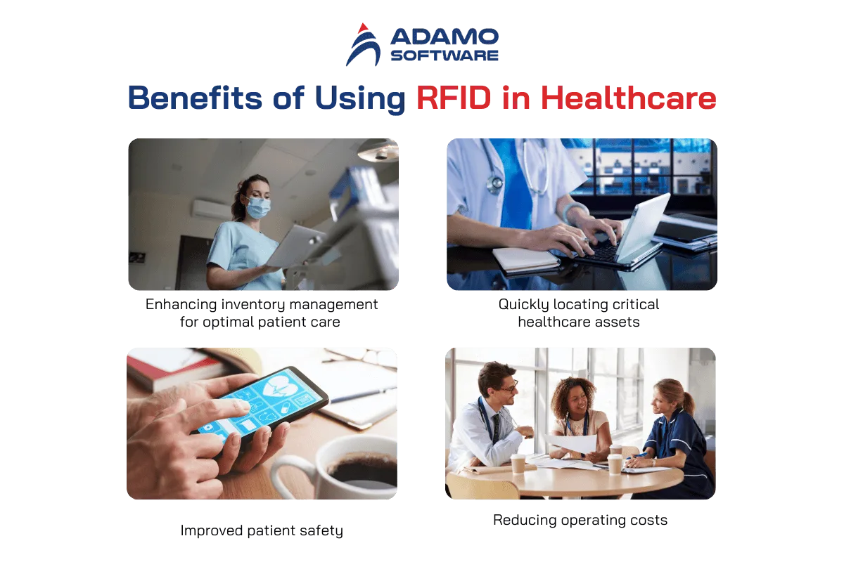 Benefits of Using RFID in Healthcare | Adamo Software rfid-in-healthcare-1
