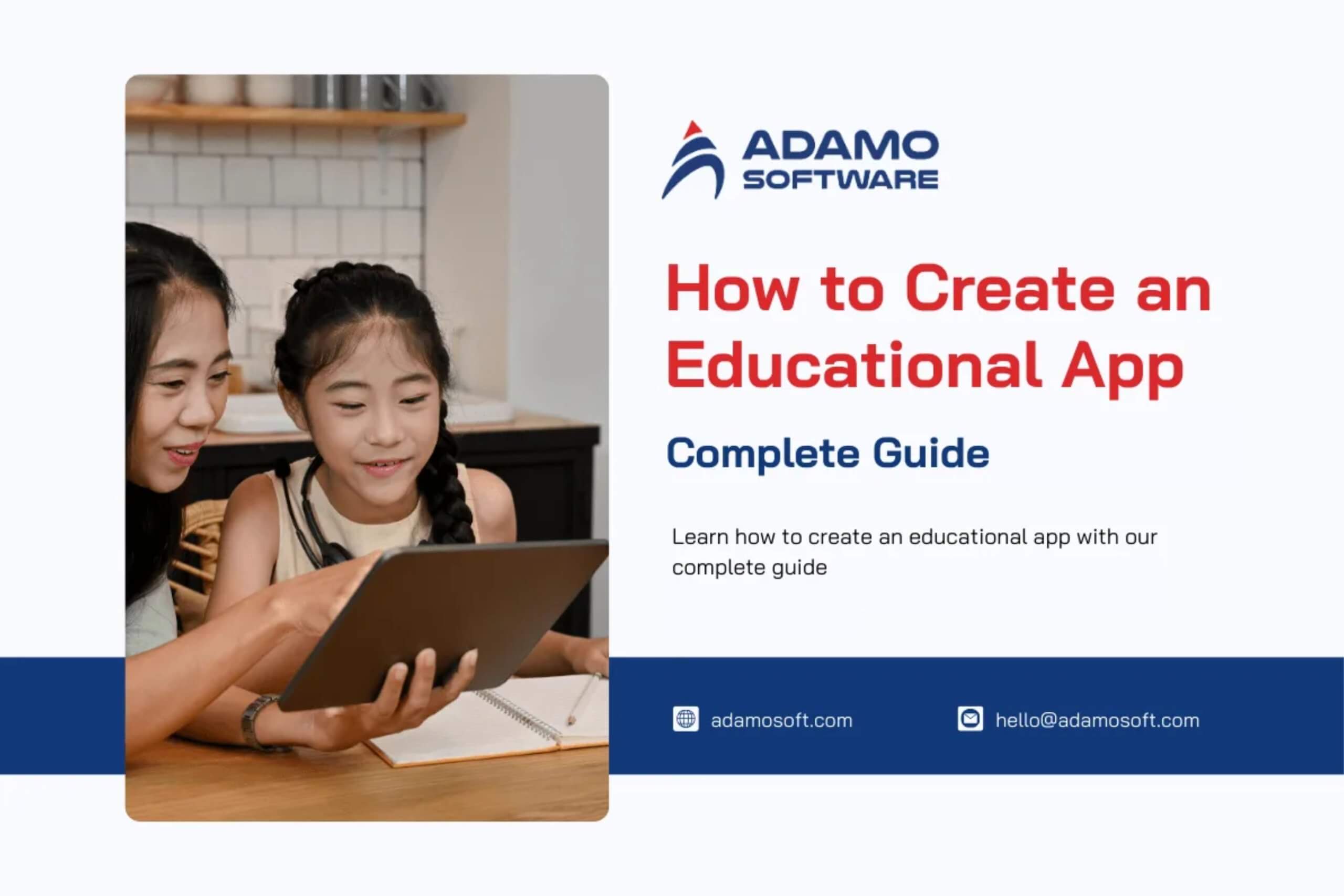 how to create an educational app update
