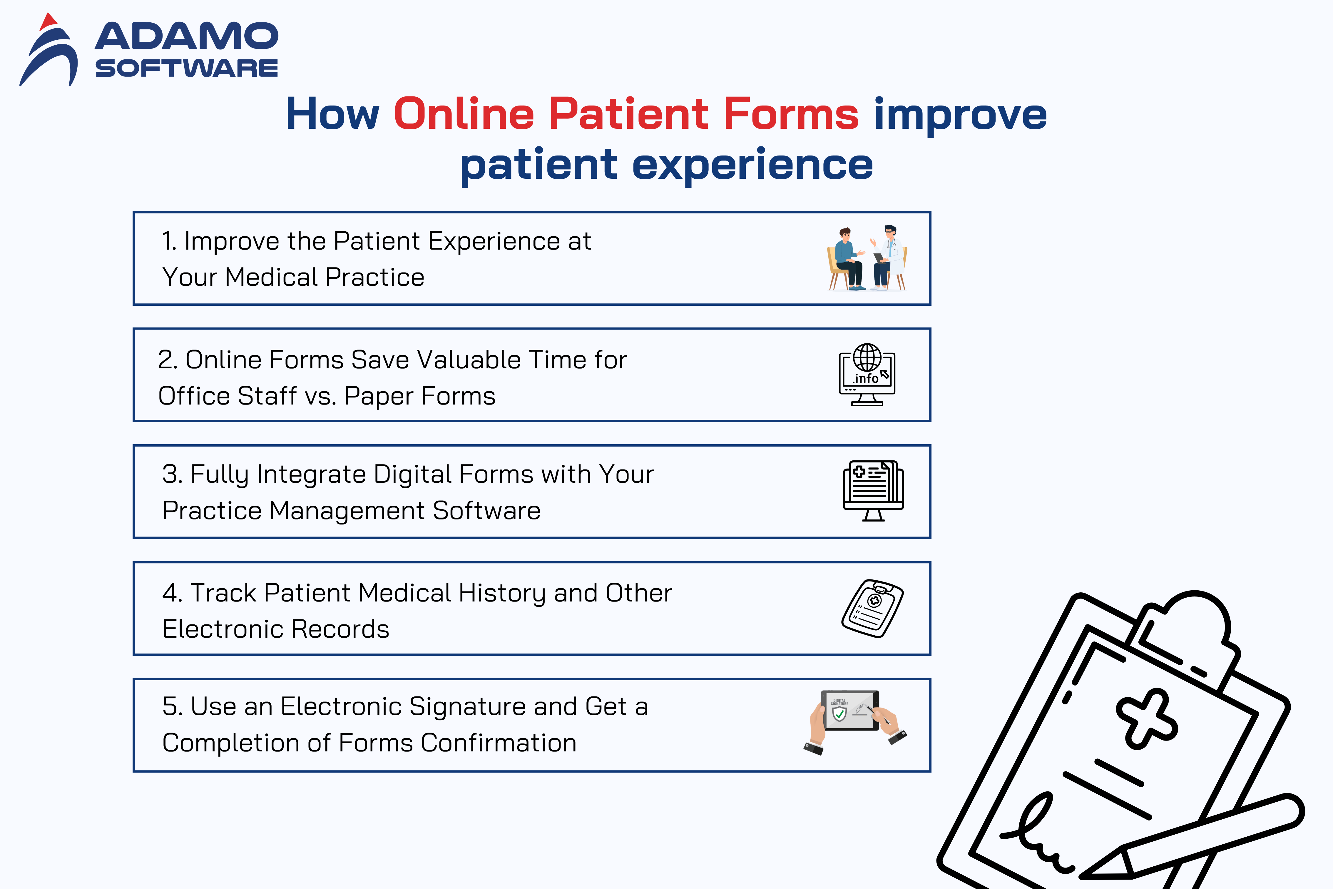 Online patient form 2