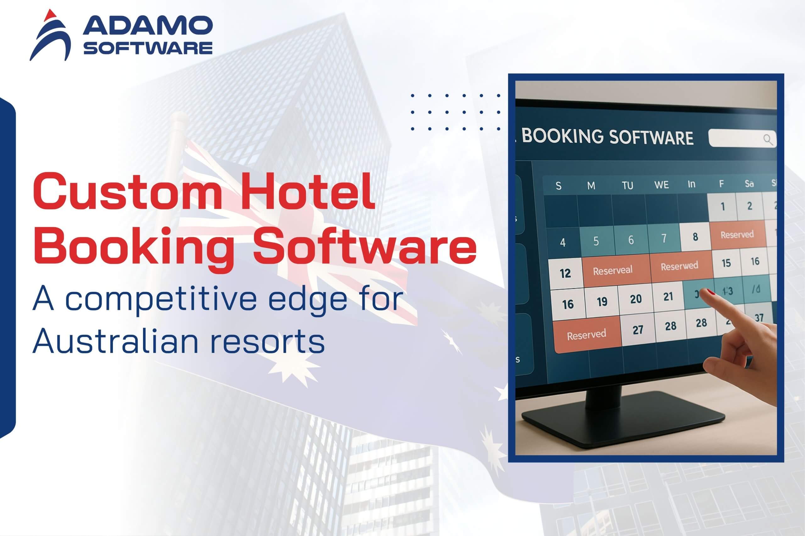 custom hotel booking software