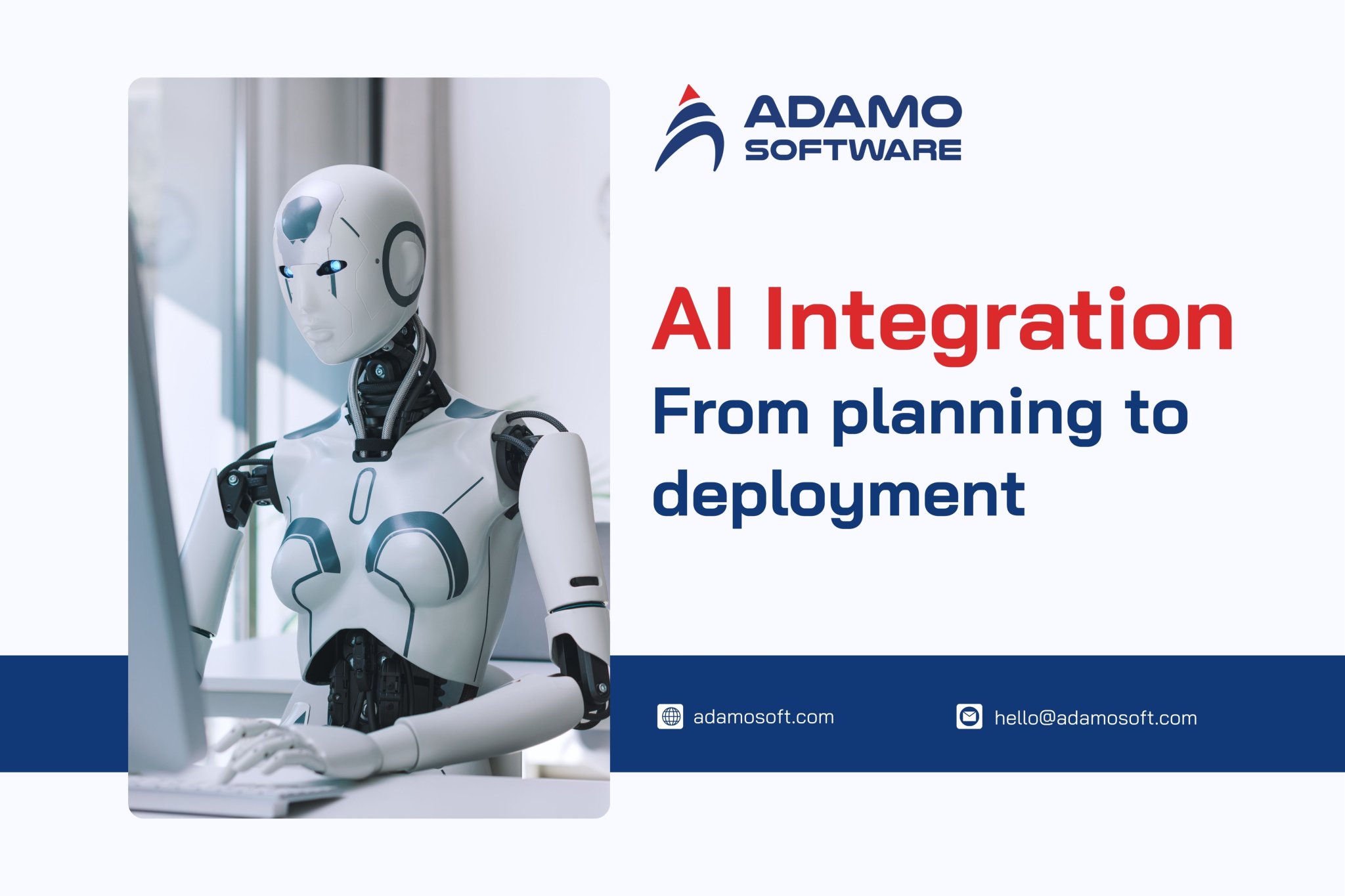 AI integration: From planning to deployment | Adamo Software