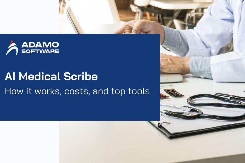 AI medical scribe feature