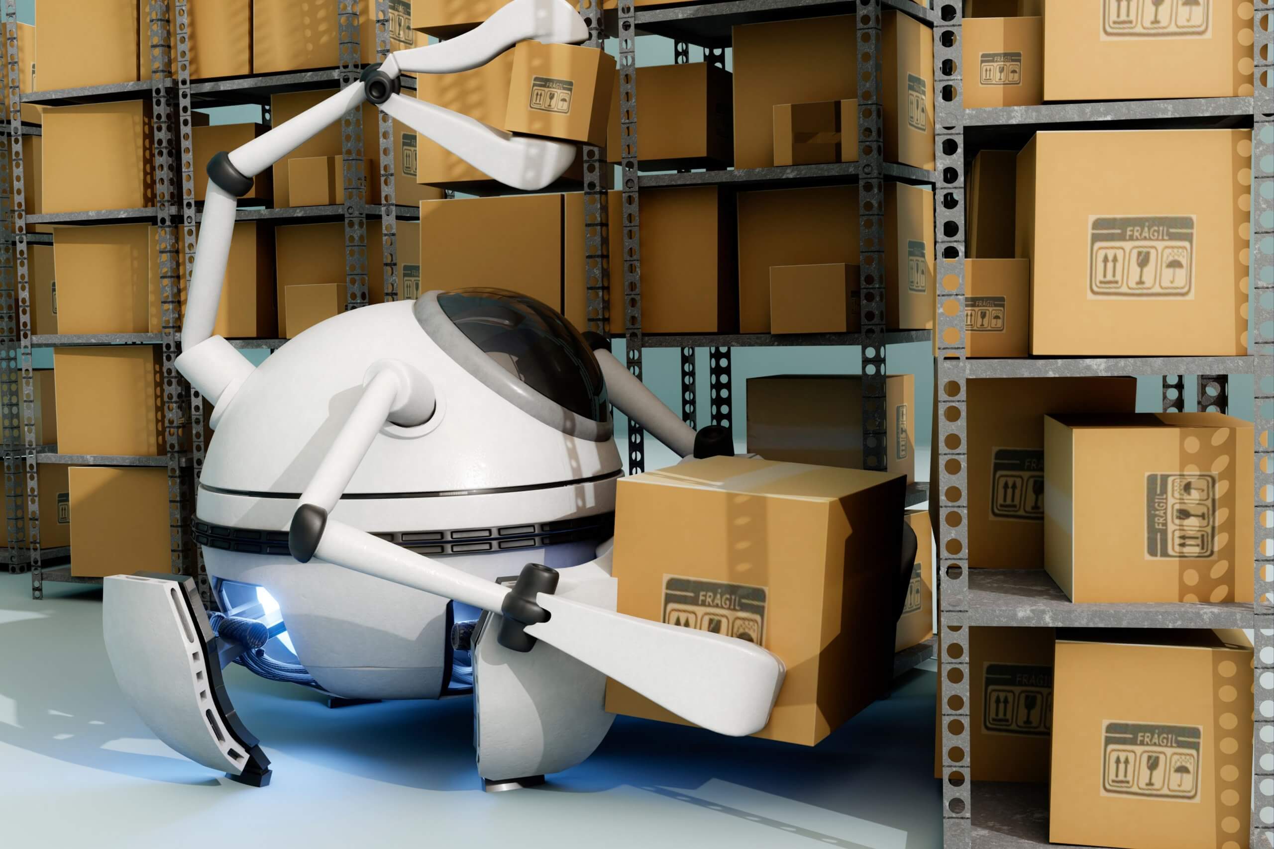 AI application in logistics