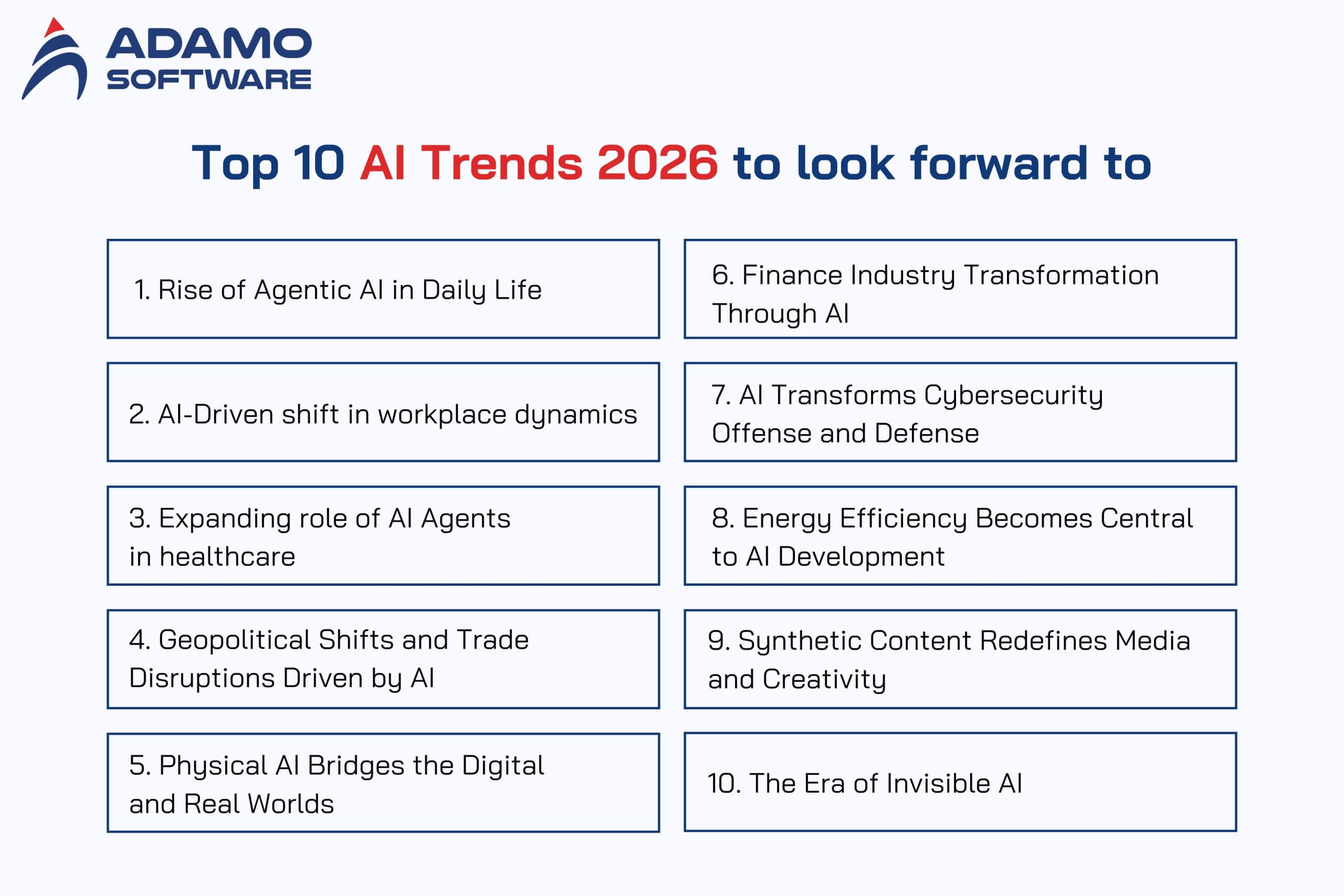 Top 10 Groundbreaking AI Trends To Watch In 2026 Top 10 Groundbreaking AI Trends To Watch In 2026
