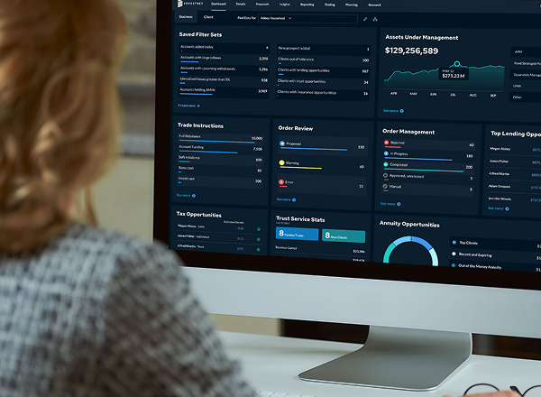 wealth and investment software development