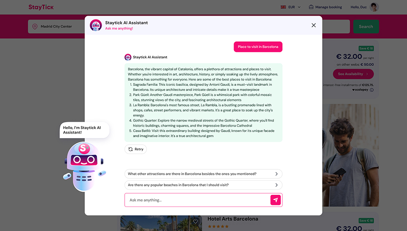 AI and machine learning in hotel management solutions
