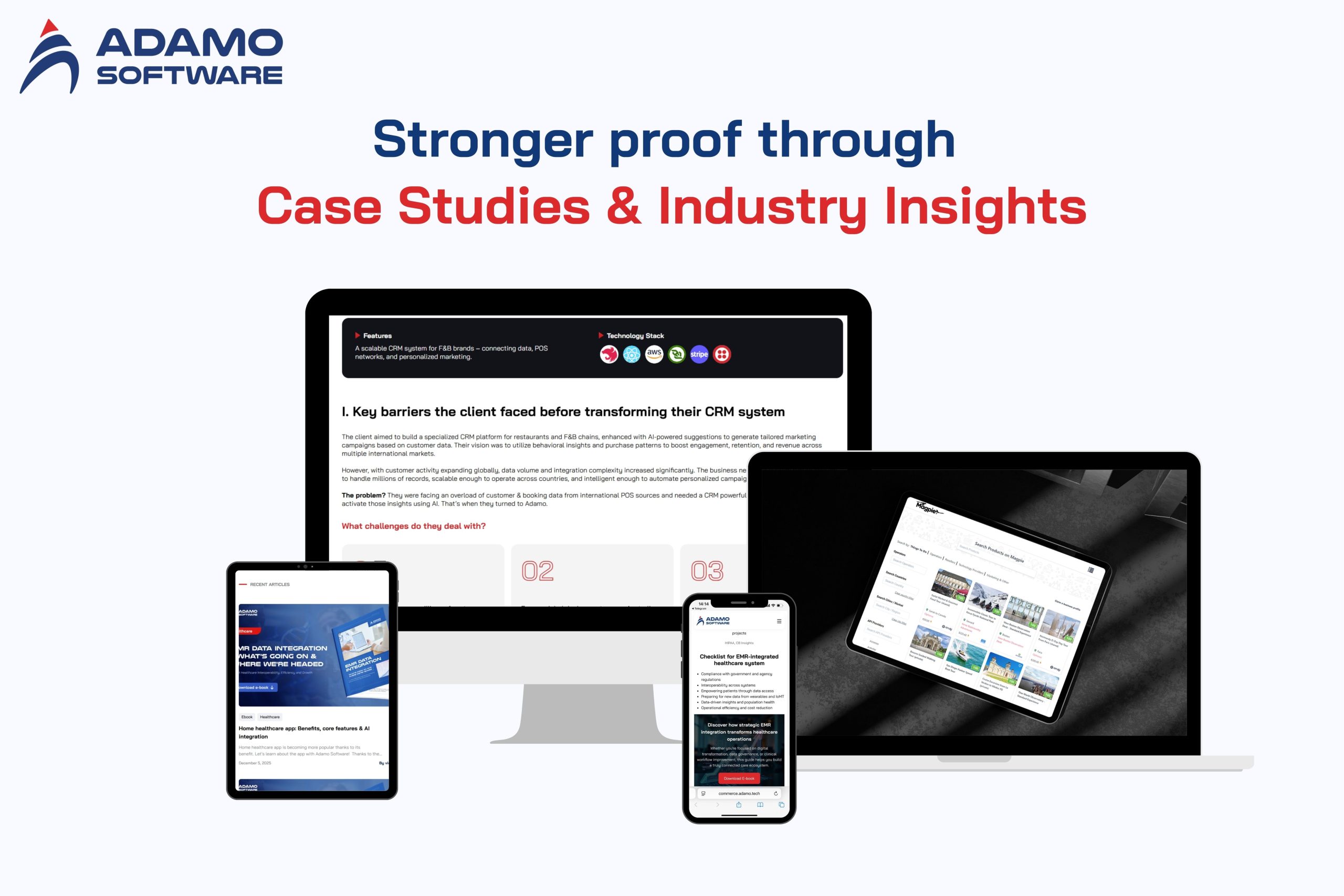 Adamo revamped website 4