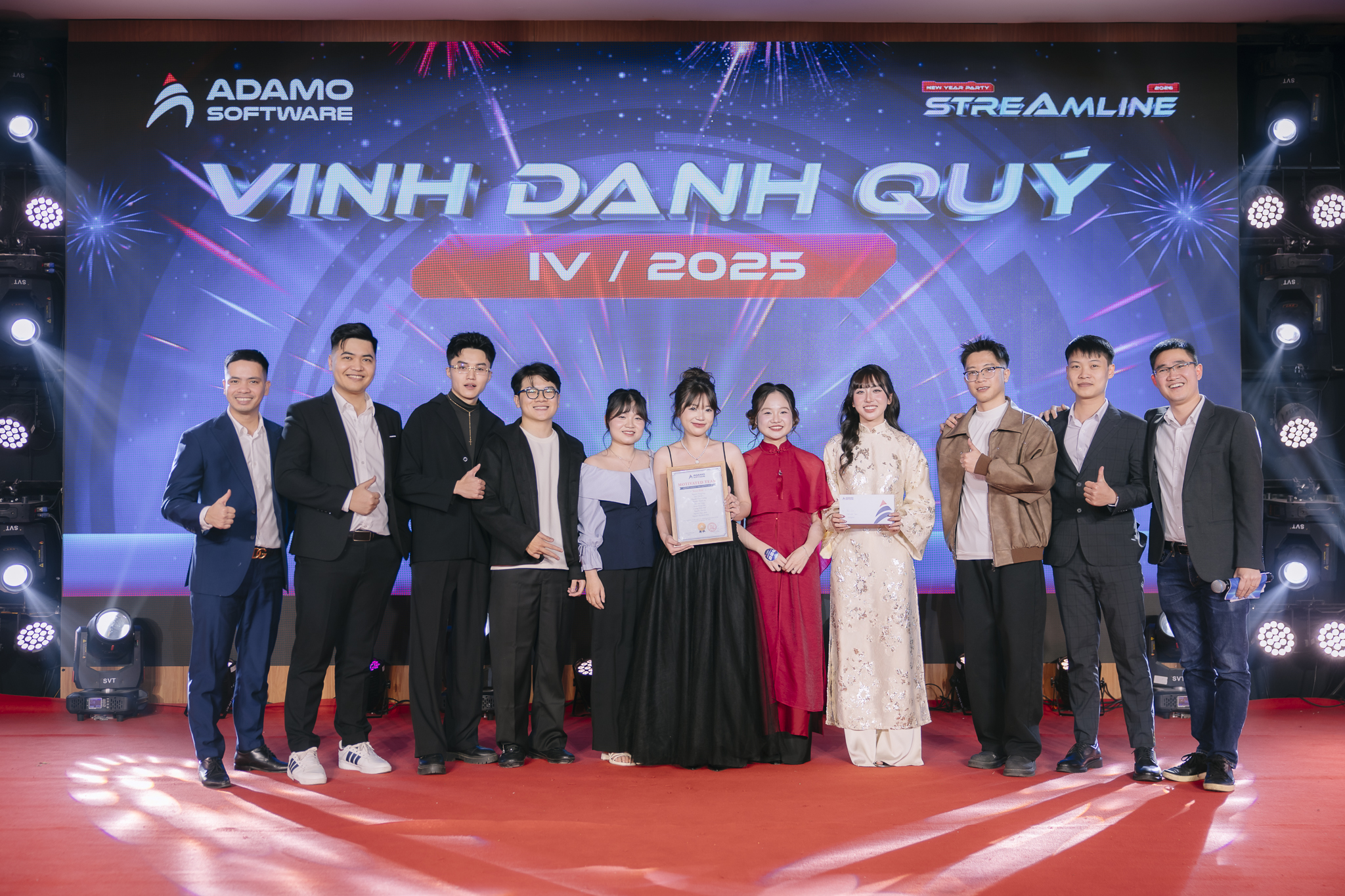 Adamo team recognition